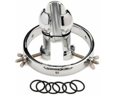 XR Brands Forced Spread Stainless Steel Expanding Plug 40mm