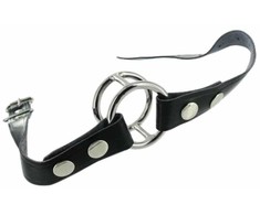 Xr Brands Master Series Deep Throat Gag Stainless Steel Adjustable Ring System