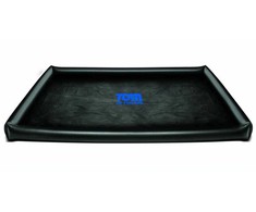 XR Brands CleanStream Inflatable Atsparus vandeniui Play Sheet Juodas 213x160cm