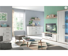 BRW ROMANCE vitrina REG2D1W2S
