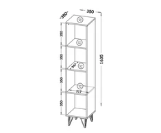 Dolmar Pastatoma lentyna LOFTER LO10