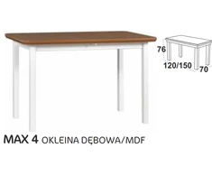 Drewmix Stalas medinis MAX IV