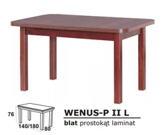 Drewmix Stalas medinis WENUS II P