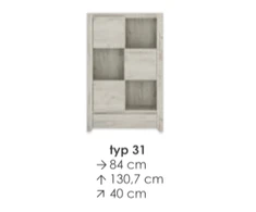 Extom ANGEL komoda typ 31
