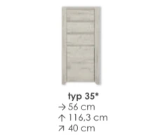 Extom ANGEL komoda typ 35
