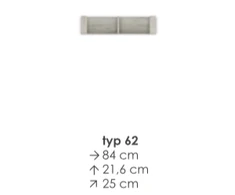 Extom ANGEL lentyna typ 62