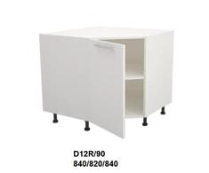 Extom Kampinė pastatoma spintelė Sidabrinis D12R 90