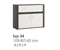 Extom Komoda SEVILLA TYP34