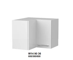 Extom Pakabinama spintelė Sidabrinis W14 90 36