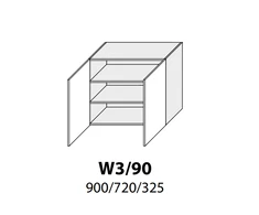 Extom Pakabinama spintelė Sidabrinis W3 90