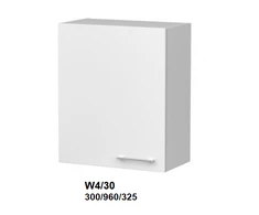 Extom Pakabinama spintelė Sidabrinis W4 30