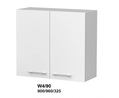 Extom Pakabinama spintelė Sidabrinis W4 90