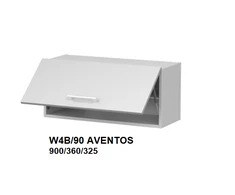 Extom Pakabinama spintelė Sidabrinis W4B 90 AV