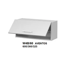 Extom Pakabinama spintelė Sidabrinis W4B 60 AV
