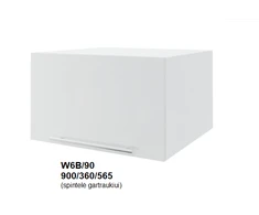 Extom Pakabinama spintelė Sidabrinis W6B 90