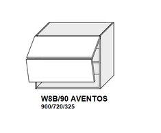 Extom Pakabinama spintelė Sidabrinis W8B 90 AV