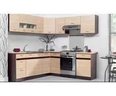 Liveo Kampinis virtuvinis komplektas ELIZA 220x210 cm. rijeka