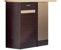 Liveo Pastatoma kampinė spintelė ELIZA EZ18/D100NW venge