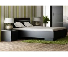 Lova VISTA 160 cm STOLAR juoda