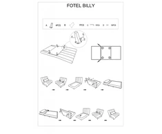 Signal Fotelis / Lova BILLY VELVET
