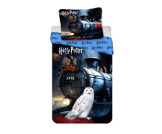 Patalynė bawełniana 140x200 Harry Potter lokomotywa 8513 poszewka 70x90 młodzieżowa