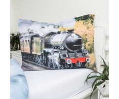 Patalynė bawełniana 140x200 pociąg parowy lokomotywa poszewka 70x90 August 23