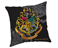 Poduszka dziecięca 40x40 Harry Potter juoda 0318 dekoracyjna