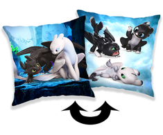 Poduszka dziecięca 40x40 Jak Wytresować Smoka 7318 How to Train a Dragon
