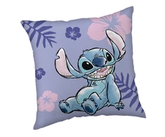 Poduszka dziecięca 40x40 Lilo and Stitch violetinė JF24