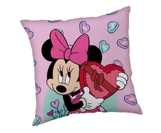 Poduszka dziecięca 40x40 Myszka Mini violetinė JF24