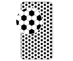 Fotbal Vaikiška paklodė su guma, 90x200+25 cm
