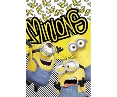 Minions 2 "Banana!" Vaikiškas pledas, 100x150 cm