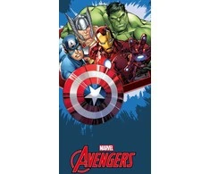 Avengers "Mėlyna" Vaikiškas rankšluostis, 70x140 cm