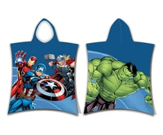 Avengers "Hero" Vaikiškas rankšluostis-pončas, 50x115 cm
