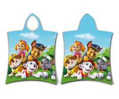 Paw Patrol PP159 Vaikiškas rankšluostis-pončas, 50x115 cm