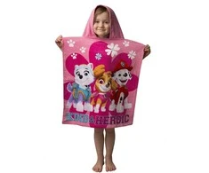Paw Patrol PP475 Vaikiškas rankšluostis-pončas, 50x115 cm