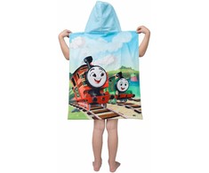 Thomas and Friends 06 Vaikiškas rankšluostis-pončas, 50x115 cm