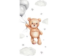 Teddy Bear 02 Vaikiškas rankšluostis, 70x140 cm