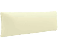 Atlošo pagalvė PUTTEN 100% poliesteris Kreminė 120 x 40 x 15 cm