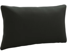Atlošo pagalvė PUTTEN 100% poliesteris Juoda 80 x 40 x 15 cm