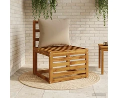 Atlošo pagalvė PUTTEN 100% poliesteris Taupe 60 x 40 x 15 cm