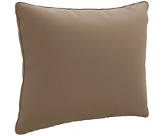 Atlošo pagalvė PUTTEN 100% poliesteris Taupe 50 x 40 x 15 cm