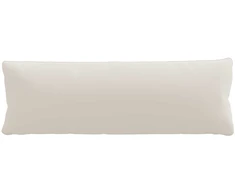 Atlošo pagalvė PUTTEN 100% poliesteris Balta 120 x 40 x 15 cm
