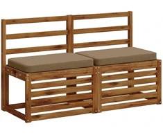 1 dalies suoliuko pagalvė VUGHT 100% poliesteris Taupe