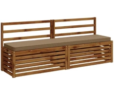 1 dalies suoliuko pagalvė VUGHT 100% poliesteris Taupe