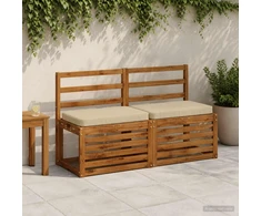 1 dalies suoliuko pagalvė VUGHT 100% poliesteris Smėlio