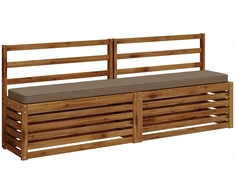 1 dalies suoliuko pagalvė VUGHT 100% poliesteris Taupe