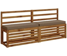 1 dalies suoliuko pagalvė VUGHT 100% poliesteris Taupe