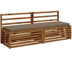 1 dalies suoliuko pagalvė VUGHT 100% poliesteris Taupe
