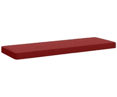 1 dalies suoliuko pagalvė VUGHT 100% poliesteris Vyno raudona